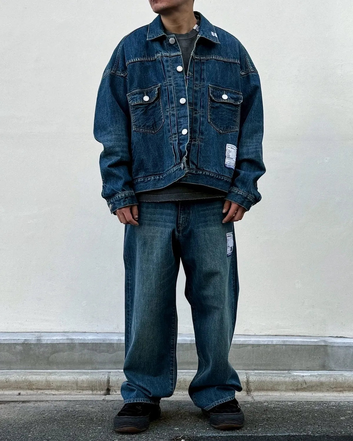 Maison MIHARA YASUHIRO in・stru(men-tal). / Hard Washed Selvage Denim Jacket (I16BL081)