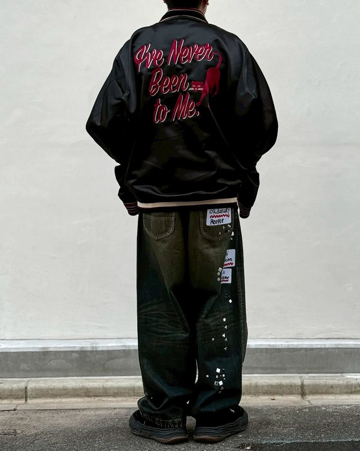 Maison MIHARA YASUHIRO / W SLEEVE STADIUM JKT (A16BL063)