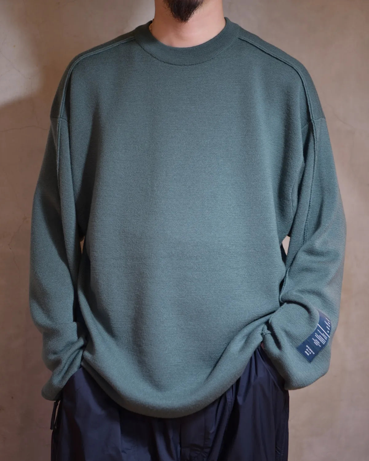 N.HOOLYWOOD TEST PRODUCT EXCHANGE SERVICE / CREW NECK KNIT (9252-KT01-015)