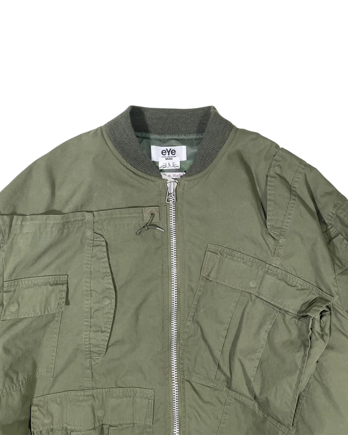 eYe JUNYA WATANABE MAN × Needles / 綿ナイロンオックス Needles Wネーム (WP-J902-100)