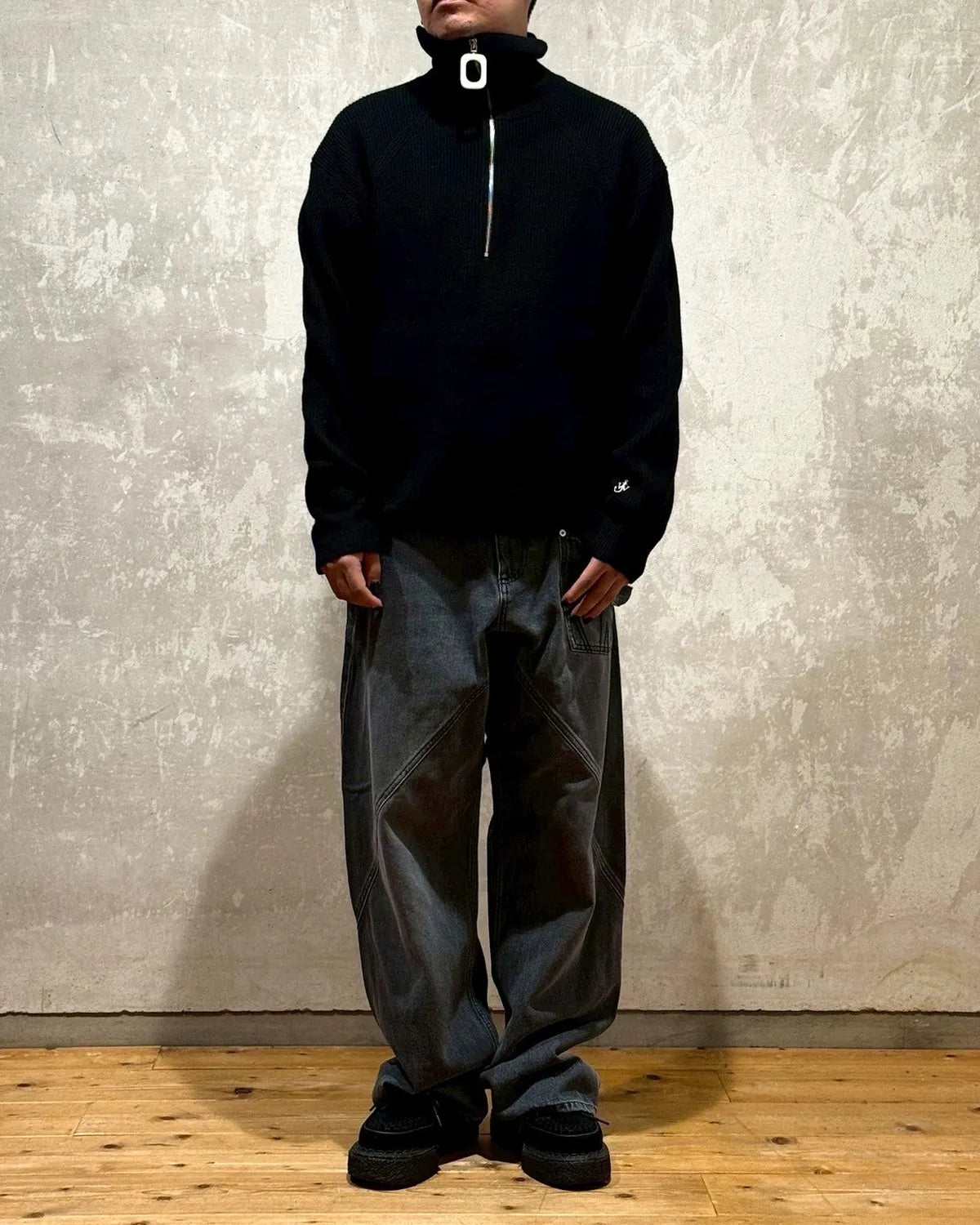 JW ANDERSON / アンカークルーネック ジャンパー (953-50030001)