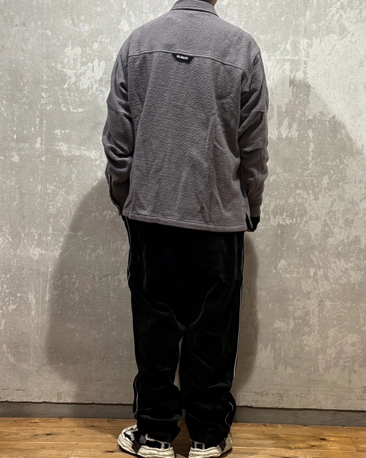 ALWAYS OUT OF STOCK / TWEED-LIKE UTILITY JACKET (HA-025202108)