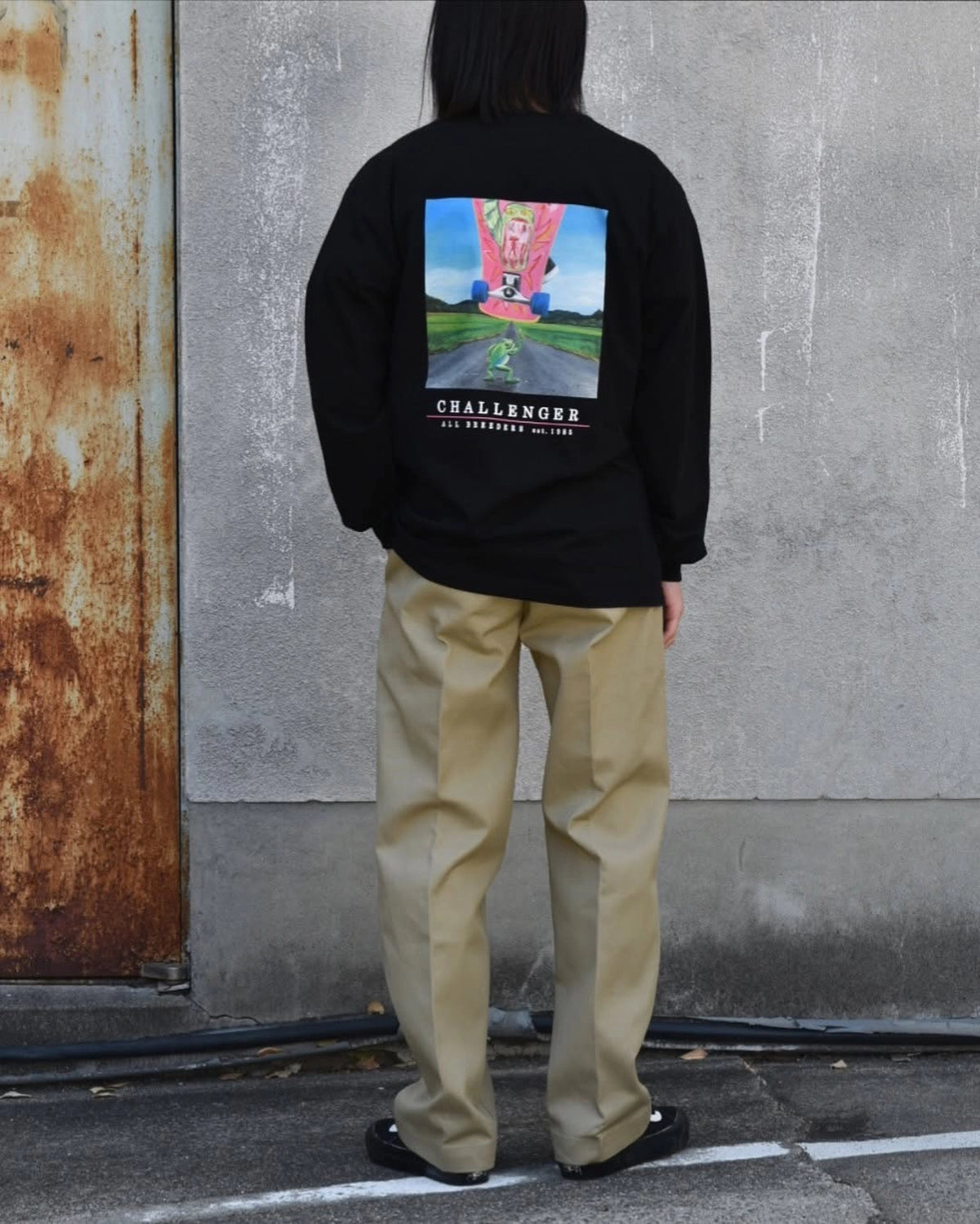 CHALLENGER / L/S FROG TEE (CLG-TS 025-014)