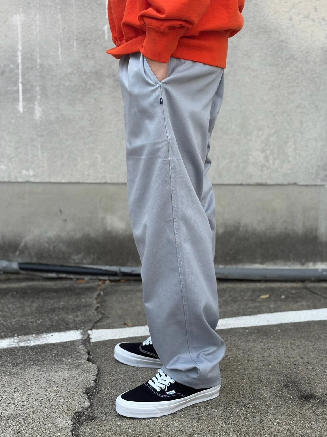 DESCENDANT / SHORE TWILL BEACH TROUSERS (251TQDS-PTM02)