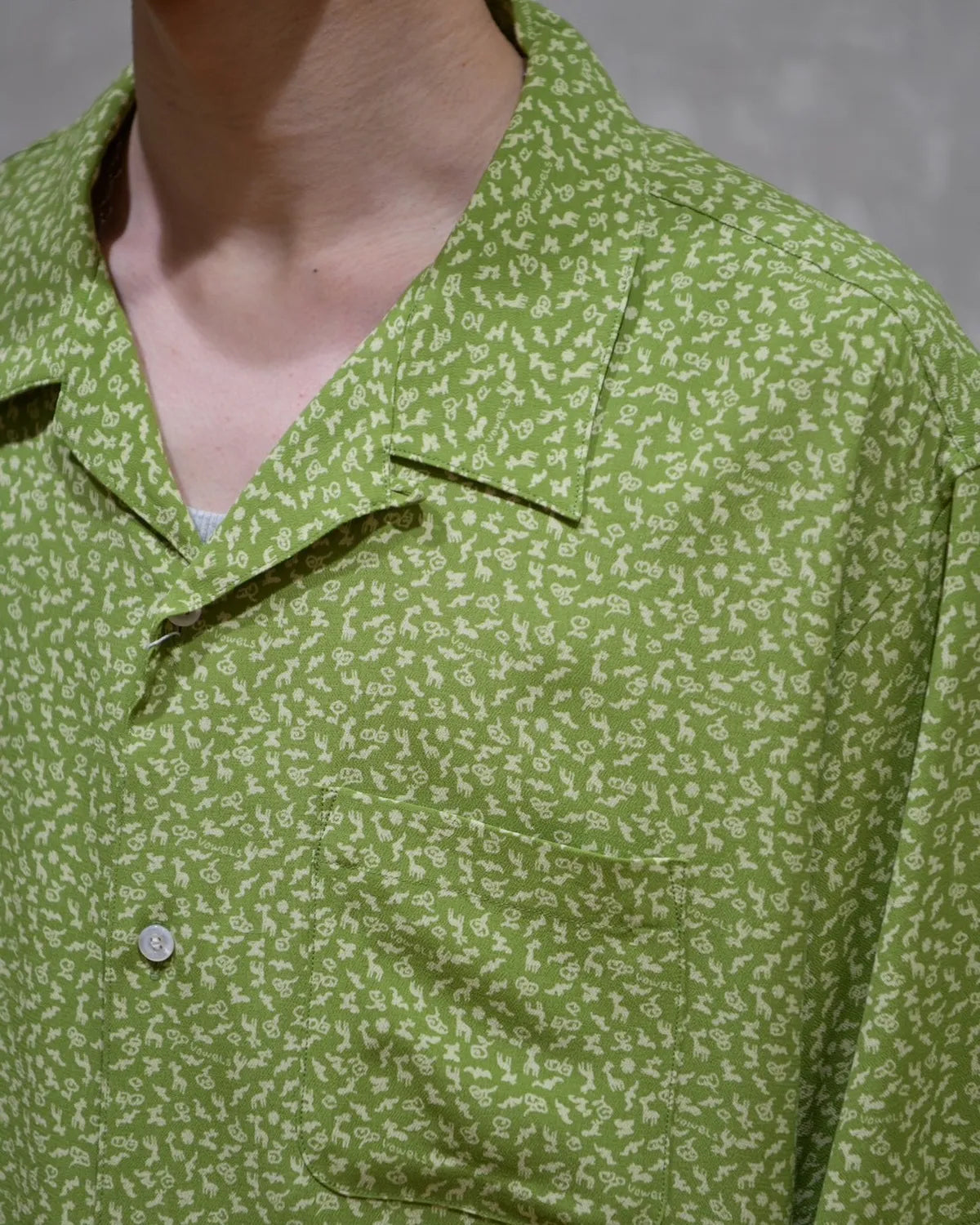 vowels / S/S DEER SHIRT (VO-26SS-SH024)