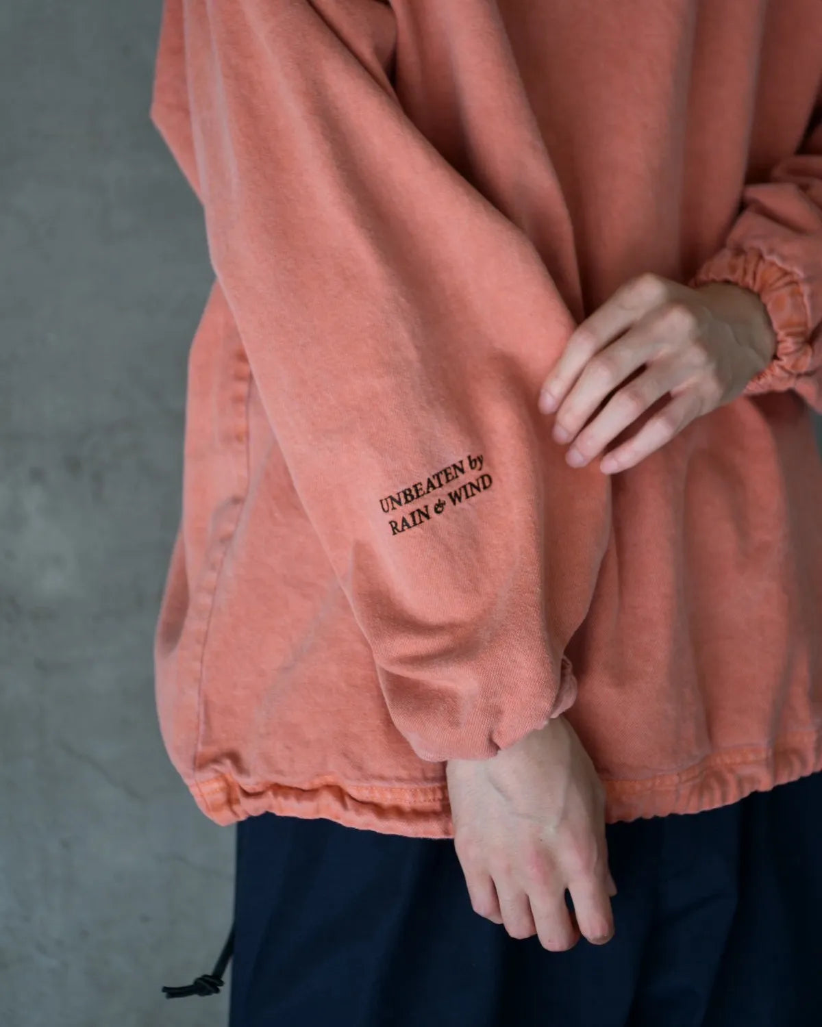 DESCENDANT / MOLE HOODED LS SHIRT PIGMENT DYE (262WVDS-SHM04)