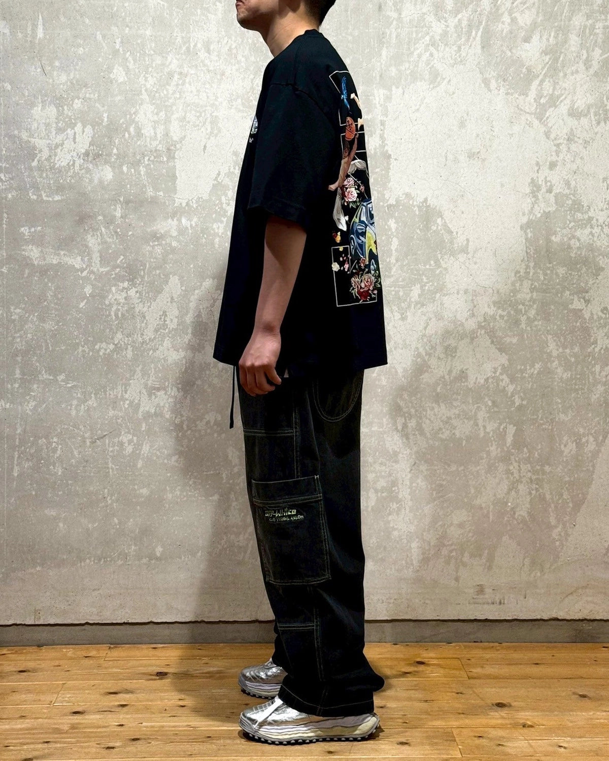 Off-White™ / FRESCO ARROW SKATE S/S TEE (OMAS25-RTW0043)