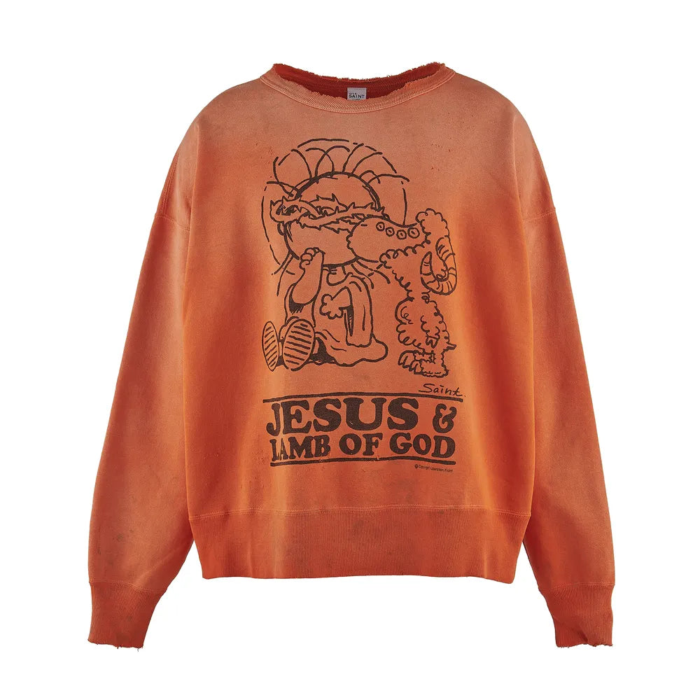 ©︎SAINT M×××××× の CREW NECK SWEAT (SM-YS8-0000-028)