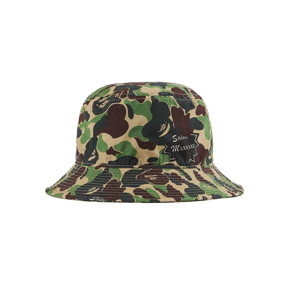 ©︎SAINT M××××××  × A BATHING APE AP_BUCKET HAT (SM-YS8-0000-C31)