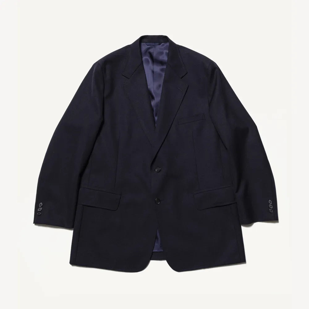 A.PRESSE(アプレッセ) / Slub Wool Navy Blazer | 公式通販・JACK in