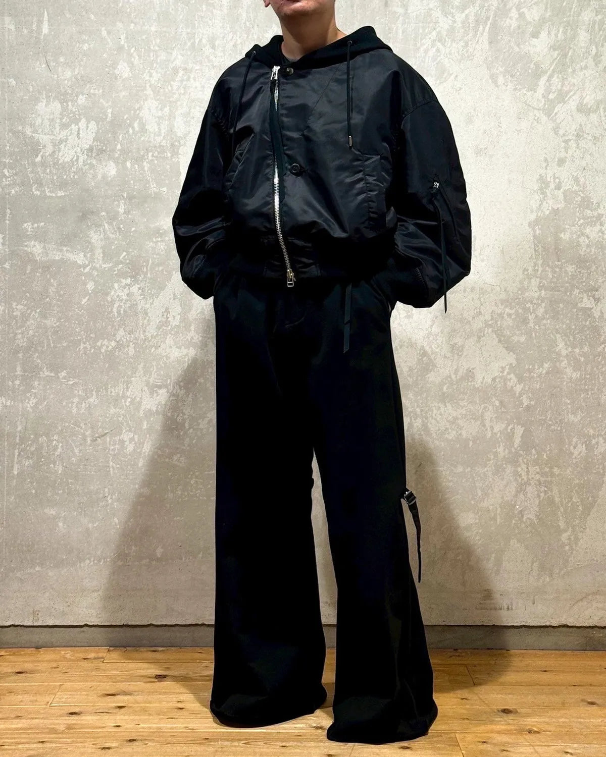 Tamme / NOTCHED LAPEL HOOD MA-1 (25A0301)