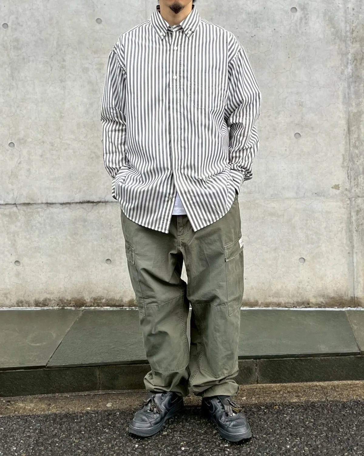 SEQUEL / FLY FRONT SHIRT (SQ-25AW-SH-03)