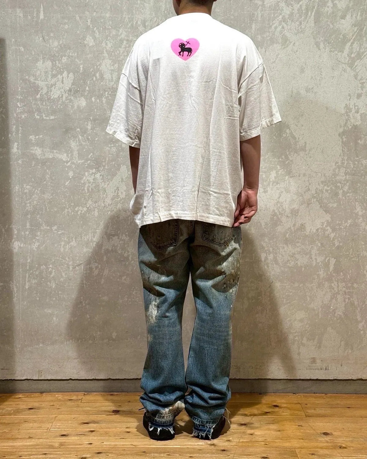©︎SAINT Mxxxxxx / SS TEE -HEART SAINT (SM-HR1-0000-019)
