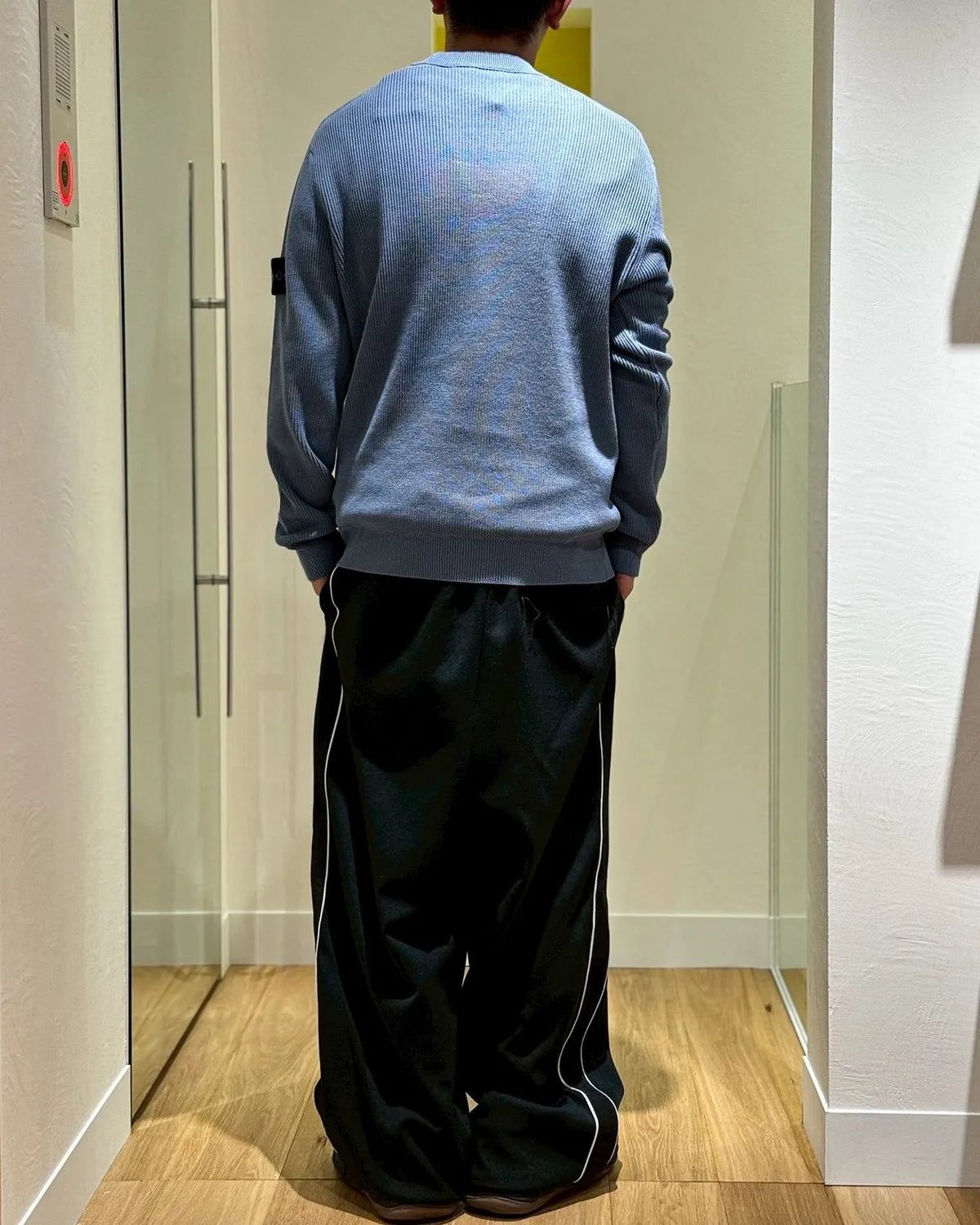 STONE ISLAND / RIBBED SOFT ORGANIC COTTON (L1S155100154)