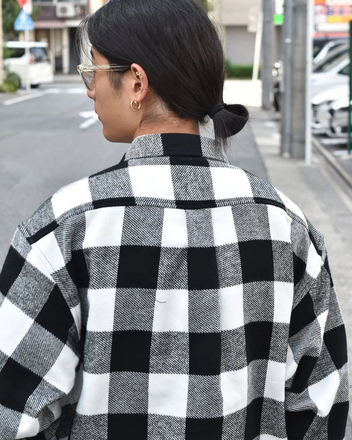 DESCENDANT / VANNING PLAID LS SHIRT (252TQDS-SHM05)