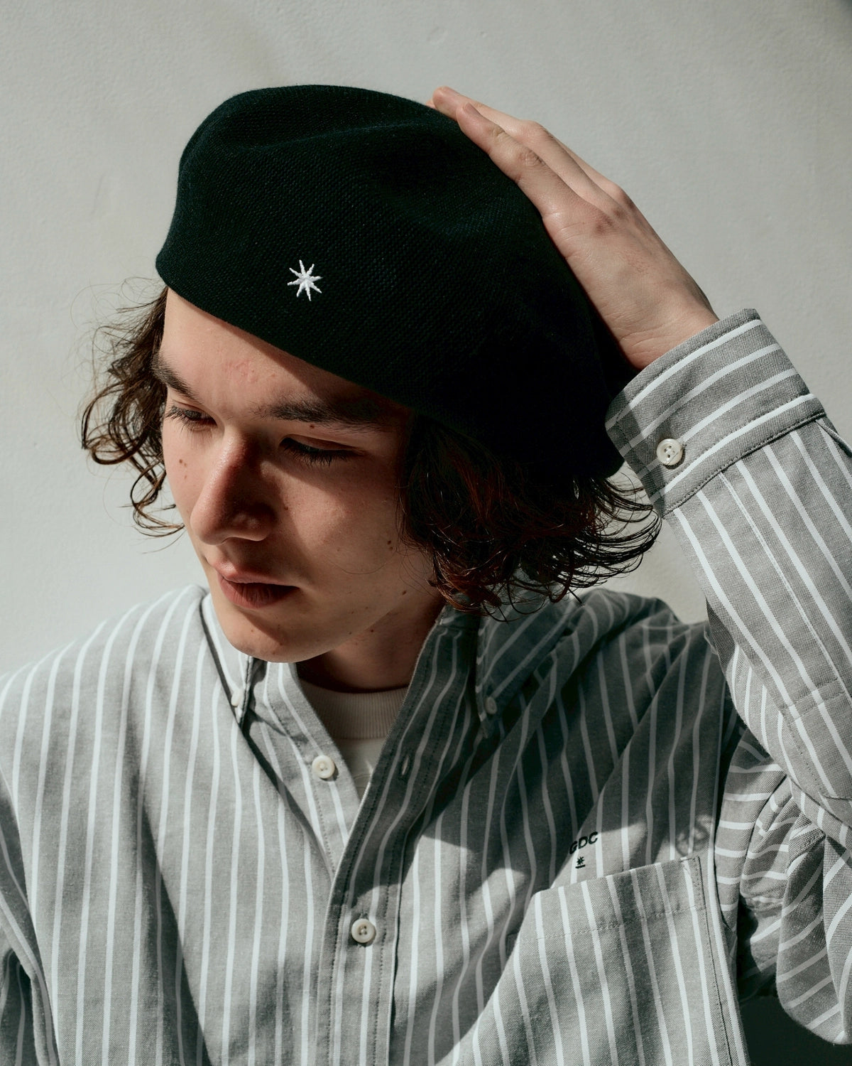 GDC × CA4LA / Cotton Beret (GD0347-0110)