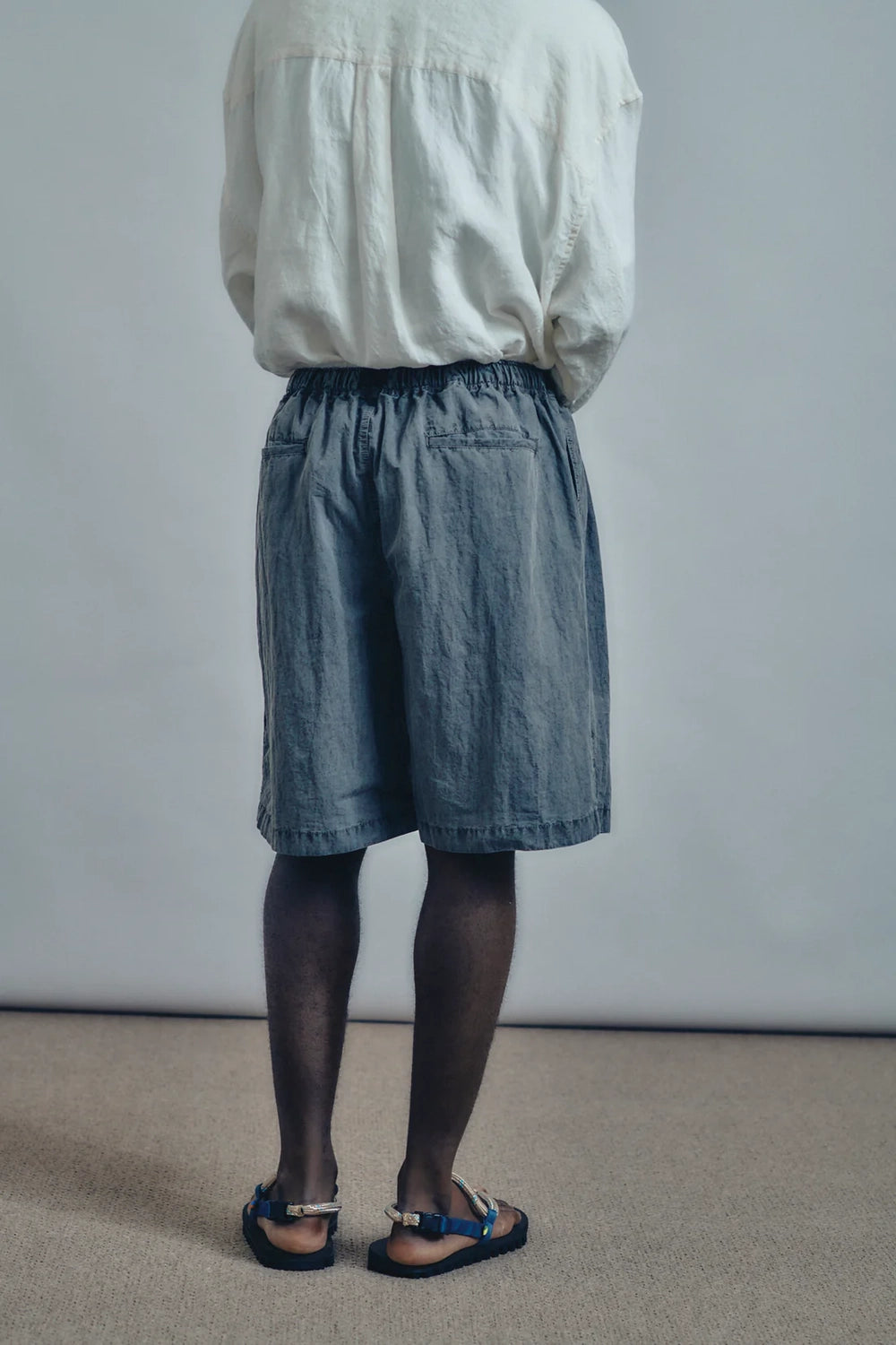 is-ness / Pigment-Dyeed Shorts (26SS_10_1007SSPT01-1W)