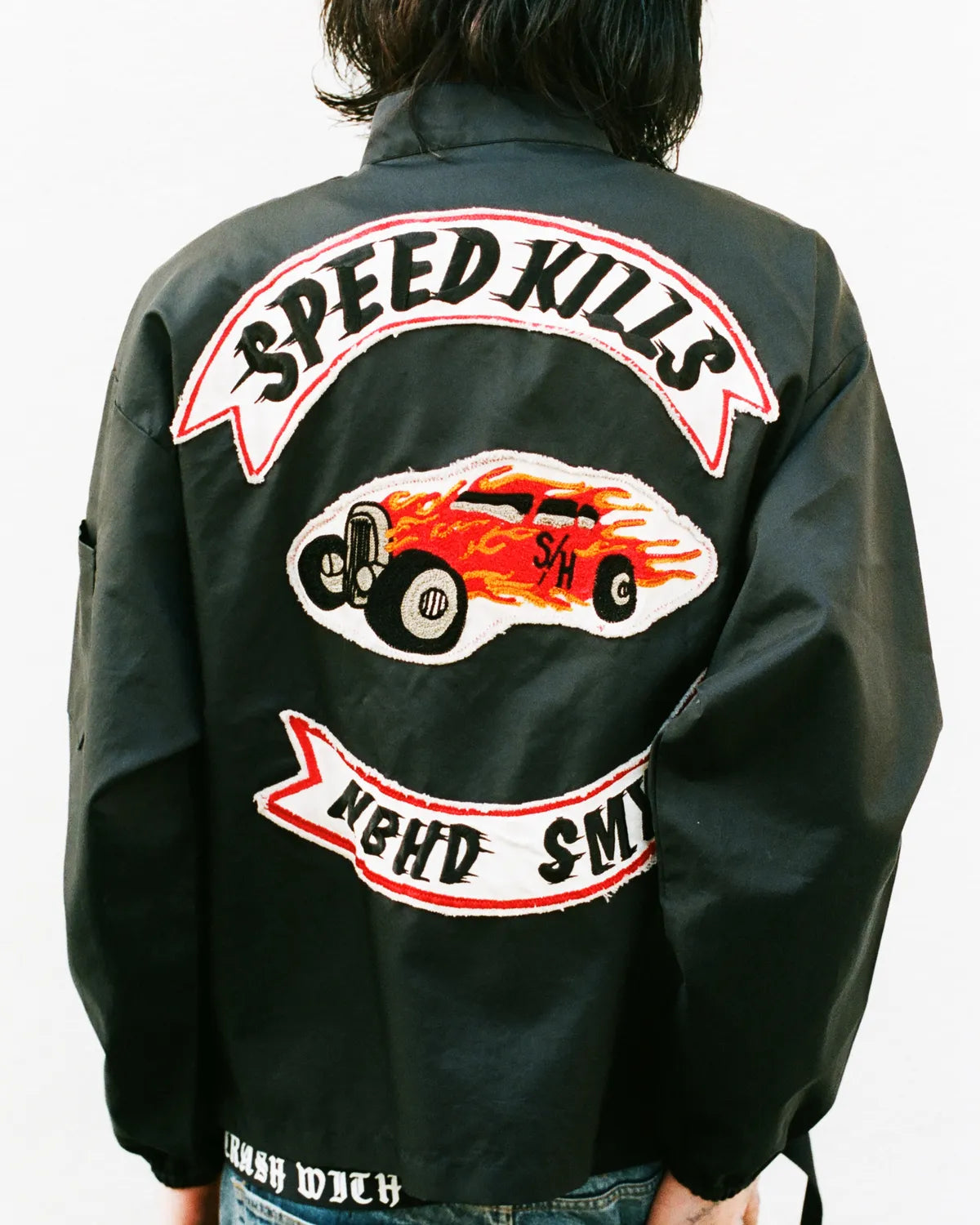 ©︎SAINT Mxxxxxx × NEIGHBORHOOD / NH_NYLON JACKET - STHD.JACKETSNTHD(SM-HR8-0000-C73)