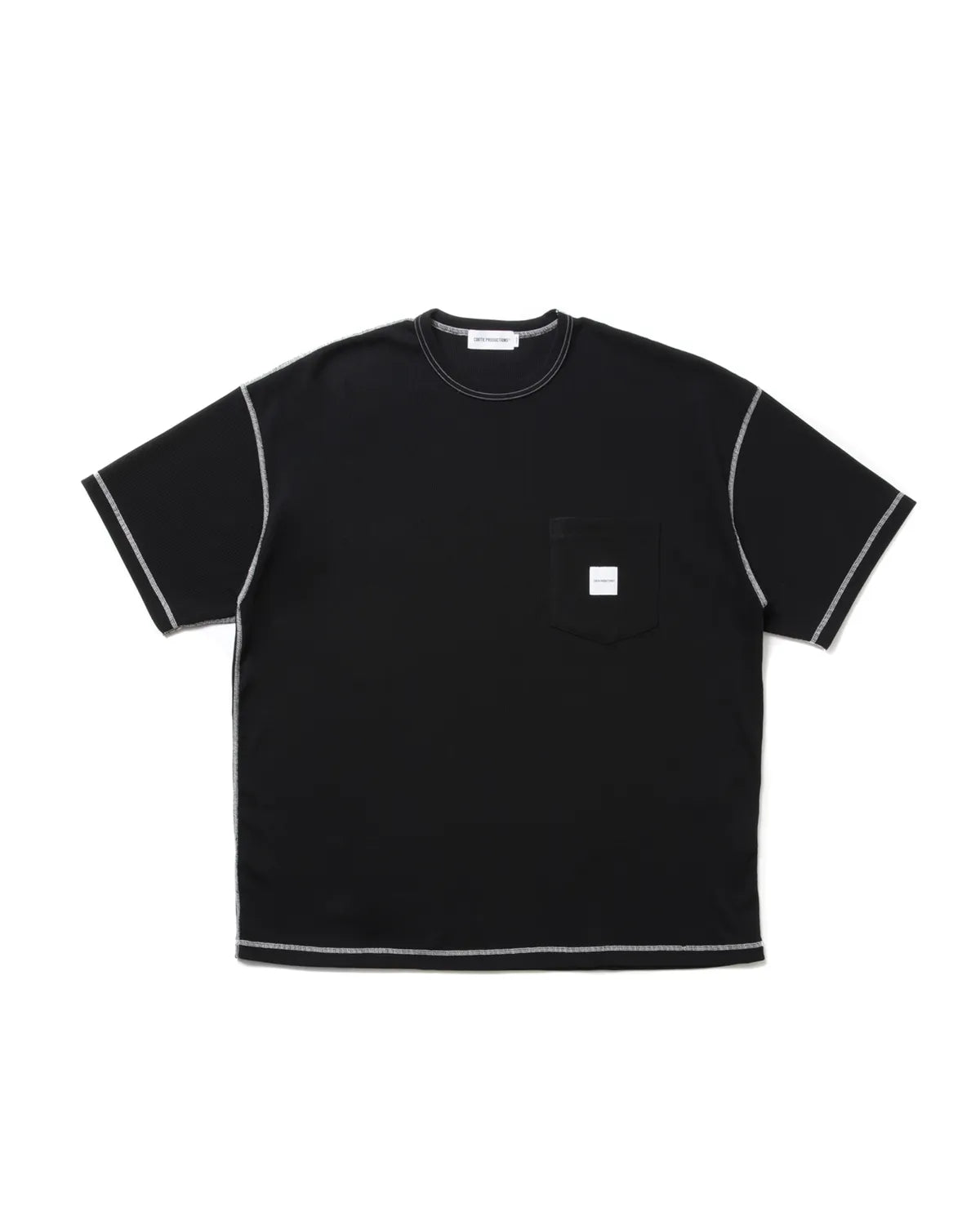 COOTIE PRODUCTIONS® / T/C Waffle Error Fit S/S Tee (CTE-25S331)
