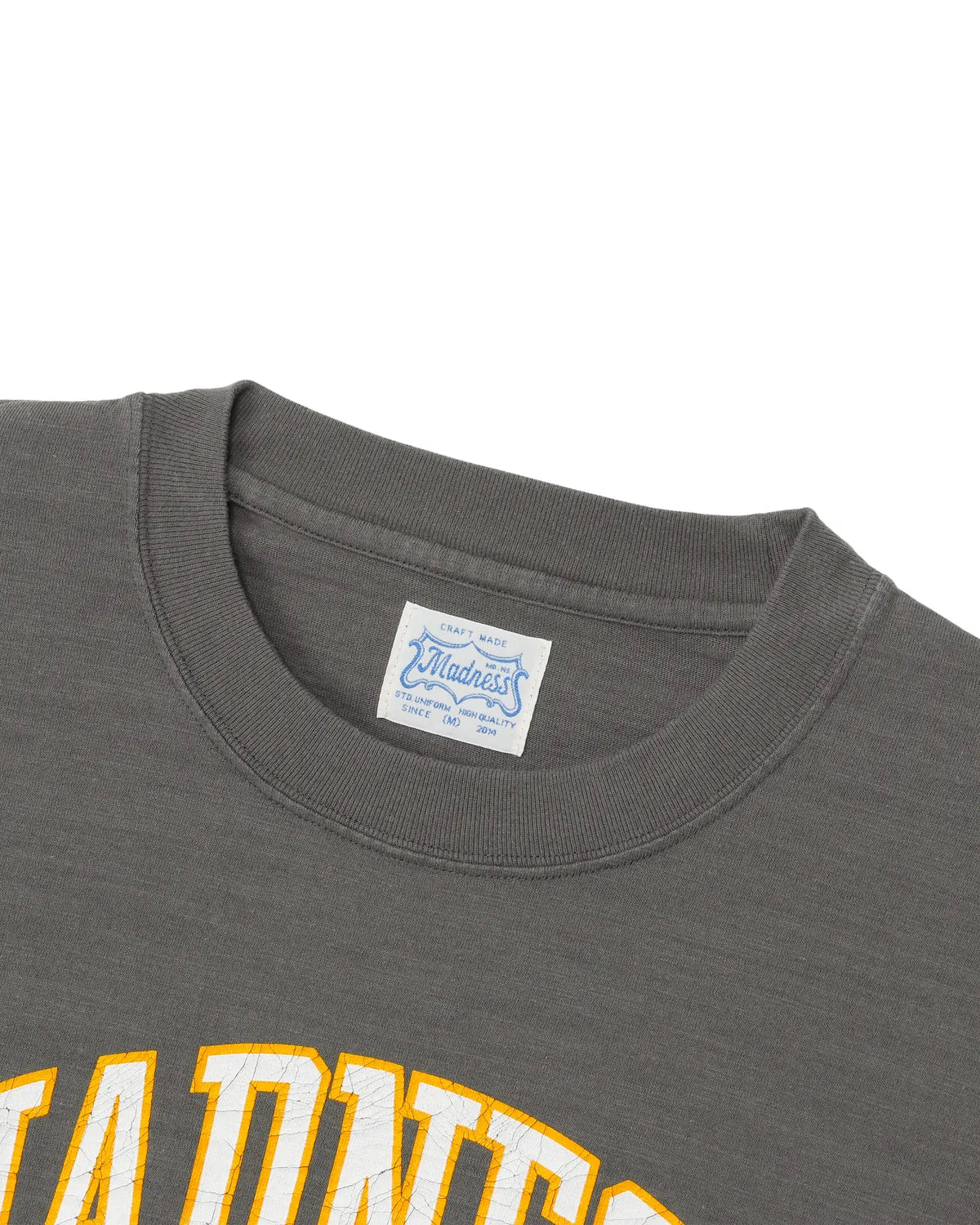 MADNESS / VINTAGE COLLEGE T-SHIRT (25SS-T-JTE01-D001)