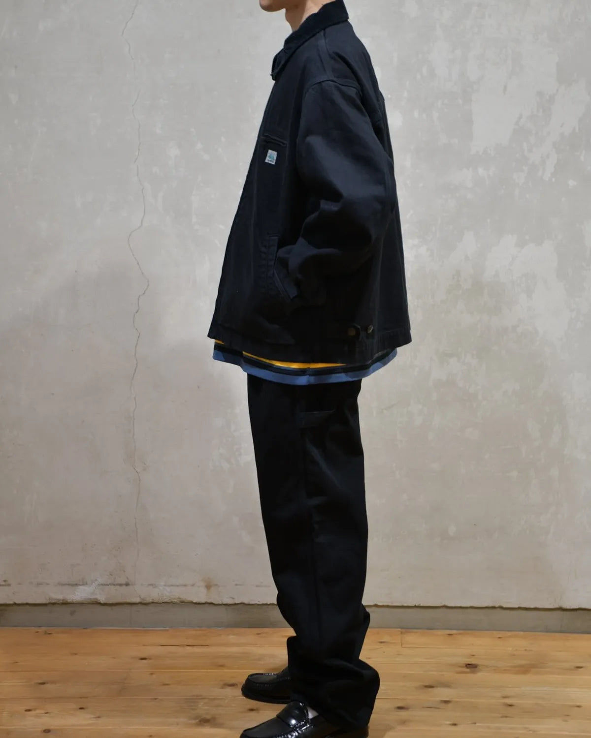vowels / OVERDYED PAINTER PANTS (VO-26SS-PT045)