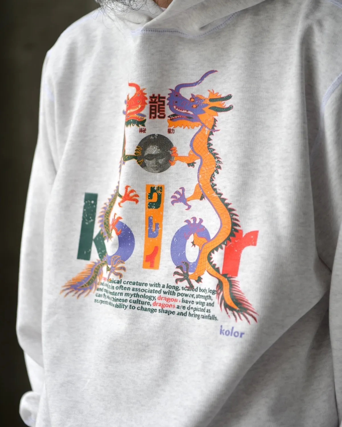 kolor / L/S SHIRT (25WMT08205)