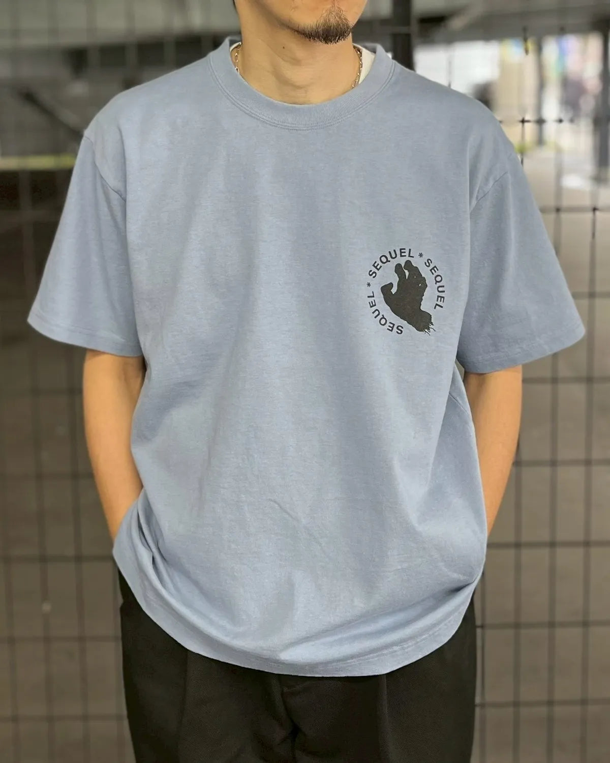 SEQUEL / SEQUEL×SANTA CRUZ×FRAGMENT T-shirt (SQ-25AW-SCFST-01)