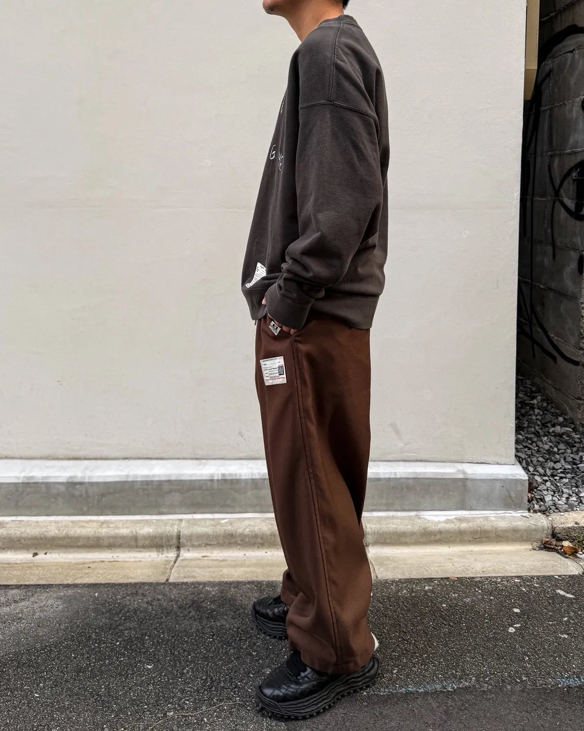 Maison MIHARA YASUHIRO / Don't Tag Me. Sweatshirt (J17PO772)