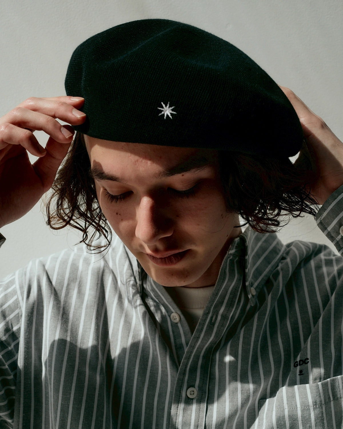 GDC × CA4LA / Cotton Beret (GD0347-0110)