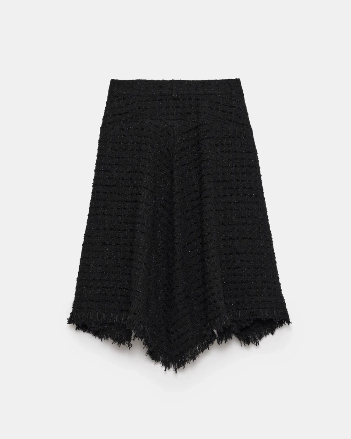 08sircus / Wool tweed layered skirt (S26AW-SK01)