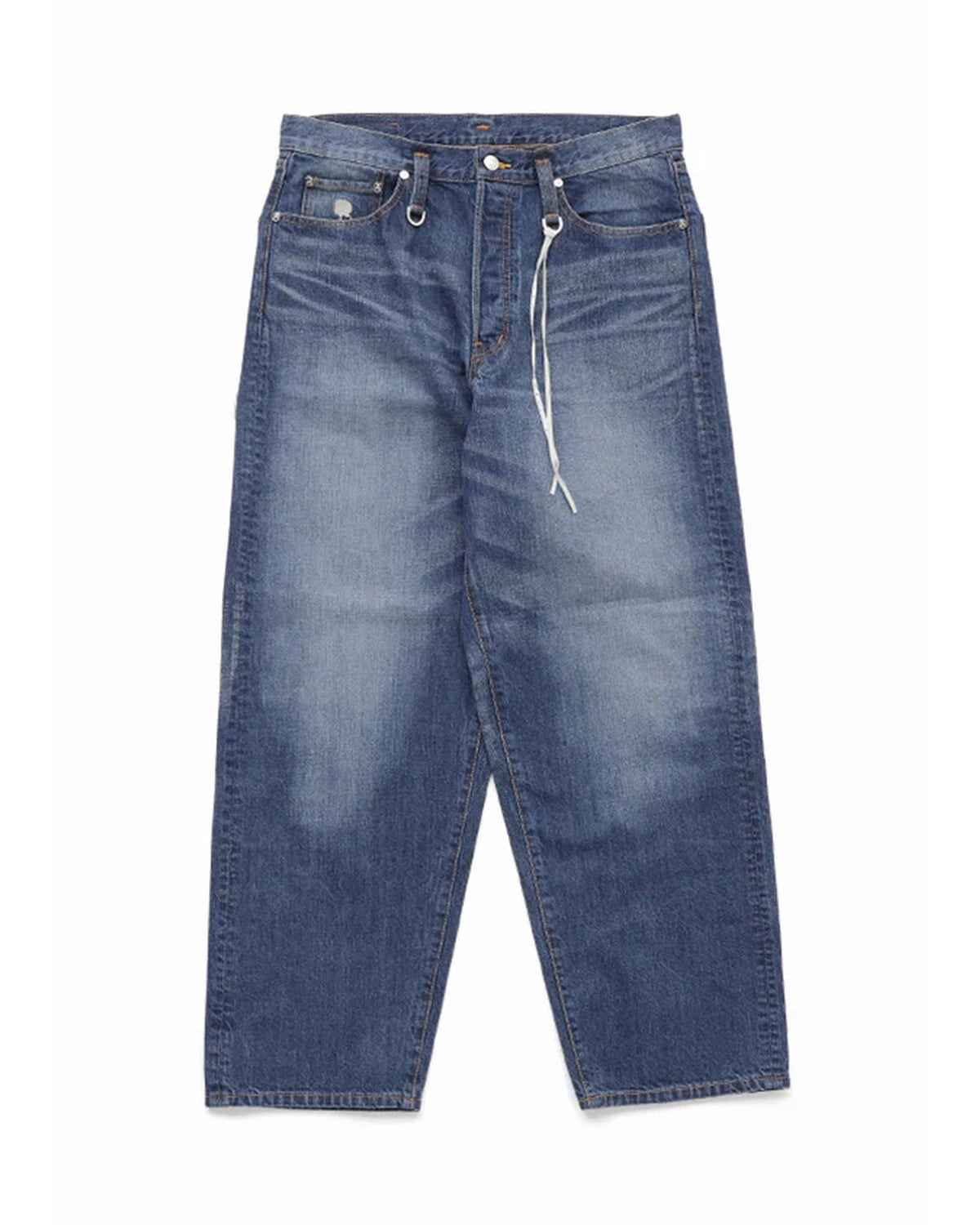 mastermind JAPAN / MJ PATCHED WIDE STRAIGHT DENIM PANTS (MJ26EE1-PA025)