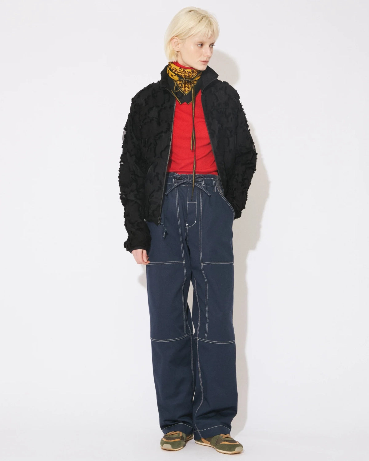 beautiful people / aloha jacquard×octa reversible blouson (1646102009)
