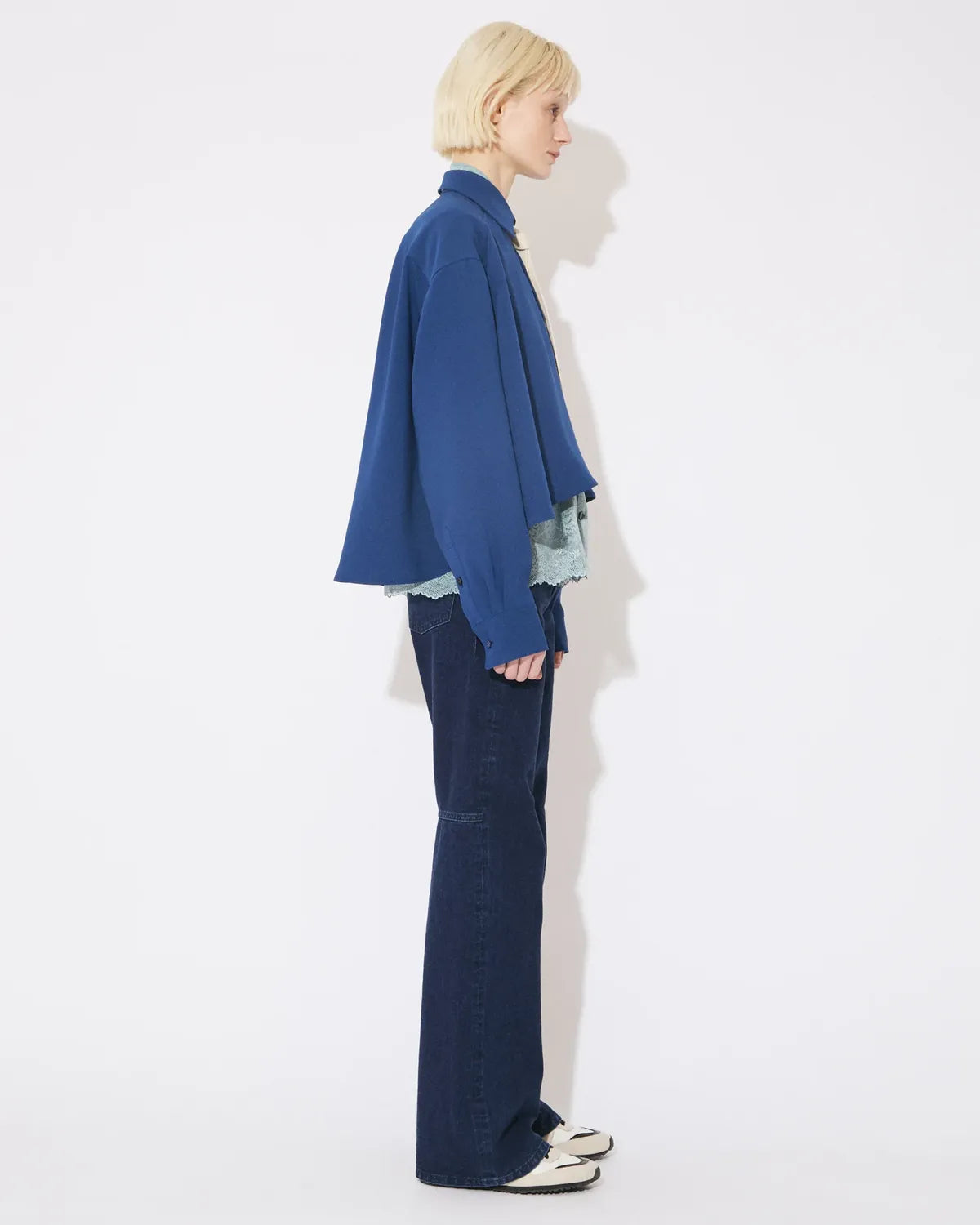 beautiful people / triacetate double cloth tailcoat shirt -Women's- (1646106001)