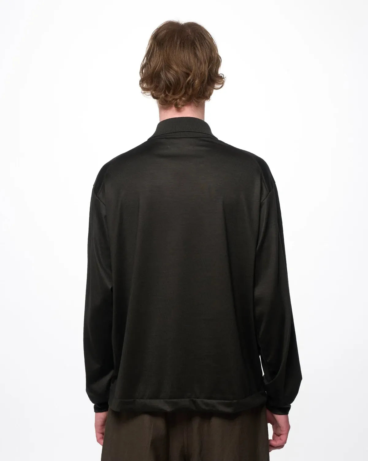 marka / Super 100s Washable Wool Jersey / Shirt Cardigan (M26C15CS01C)