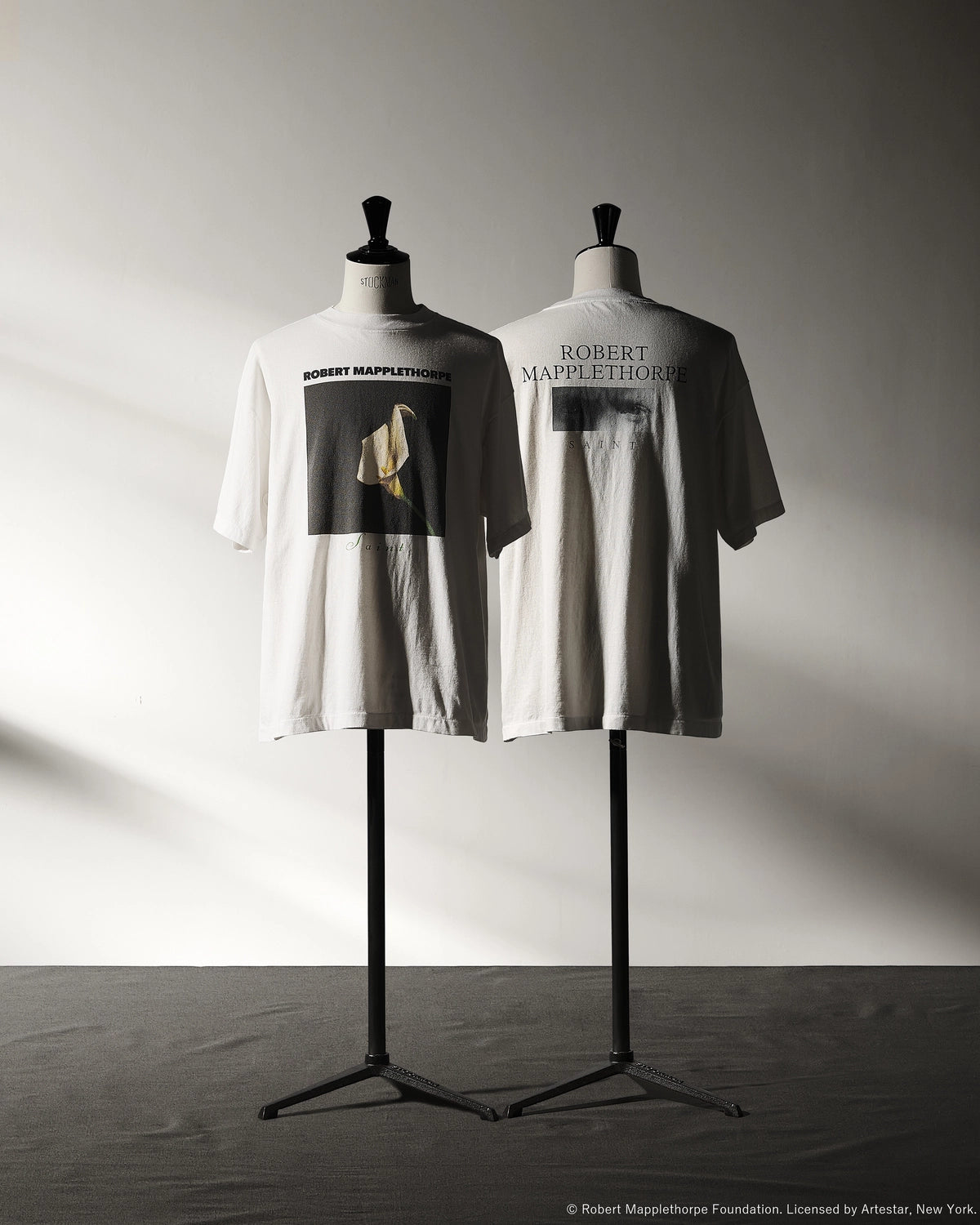 SAINT Mxxxxxx Robert Mapplethorpe / MT_SS TEE / Calla Lily (SM-MK1-0000-C08)