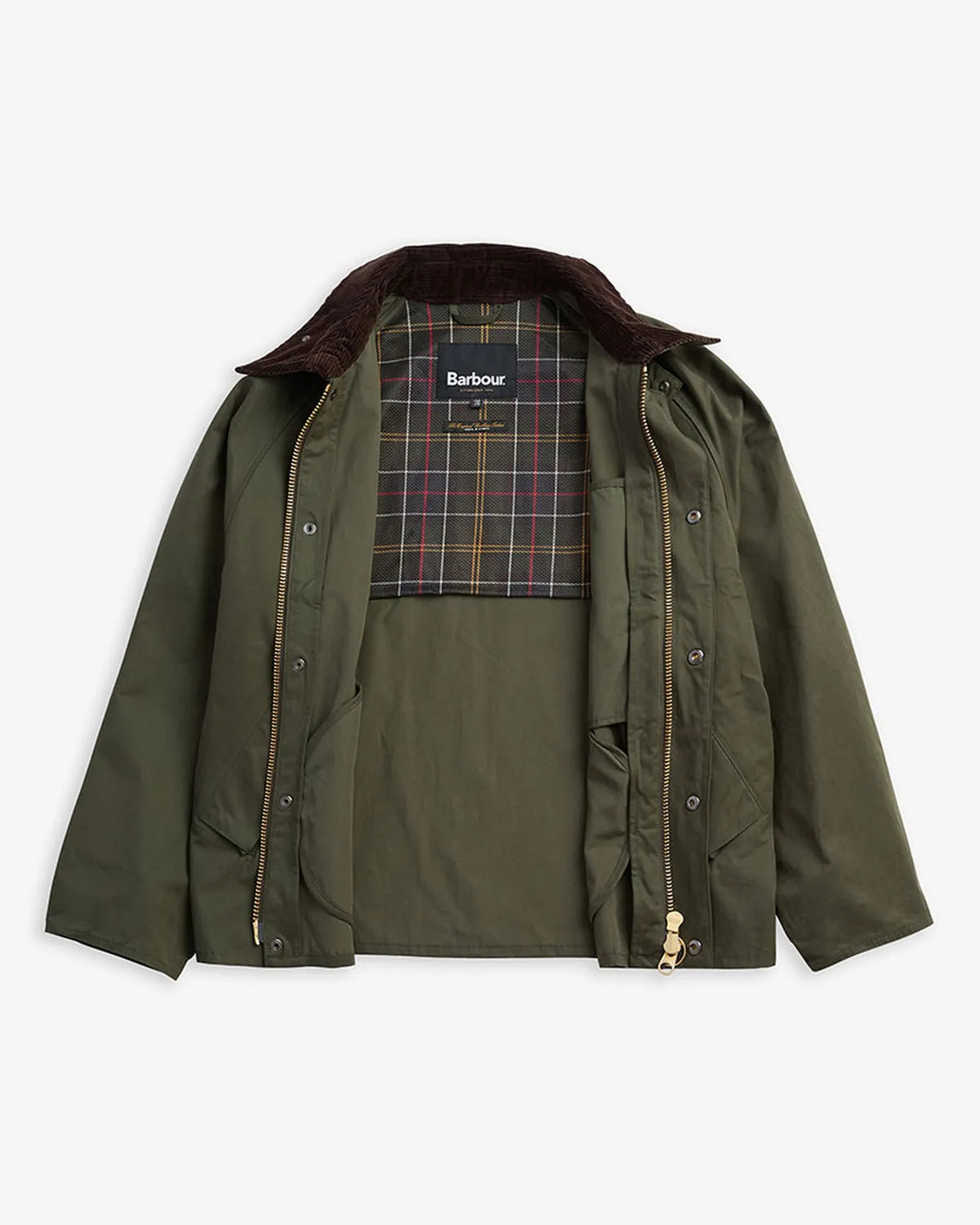 Barbour / 【TRANSPORT / トランスポート】ピーチスキン コットン ショートレングスブルゾン (261MCA0931)