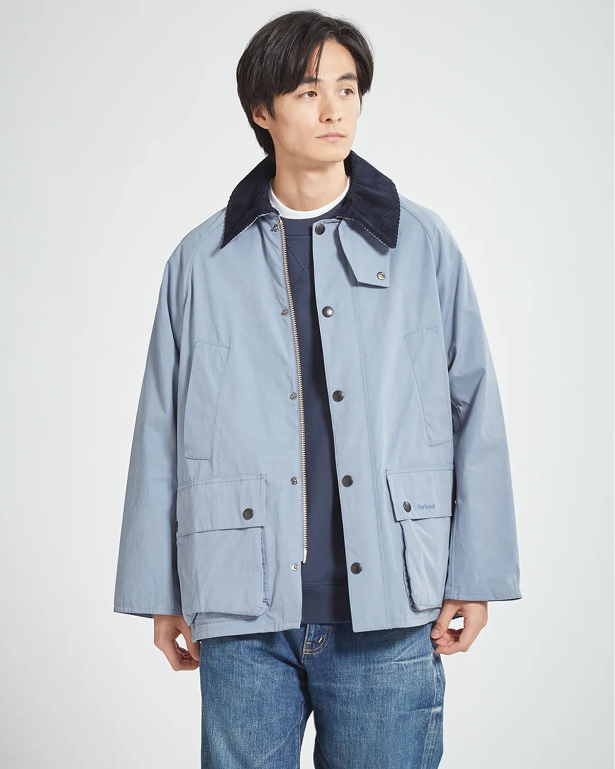 Barbour / 【BEDALE / ビデイル】ピーチスキン コットン ブルゾン (261MCA0933)