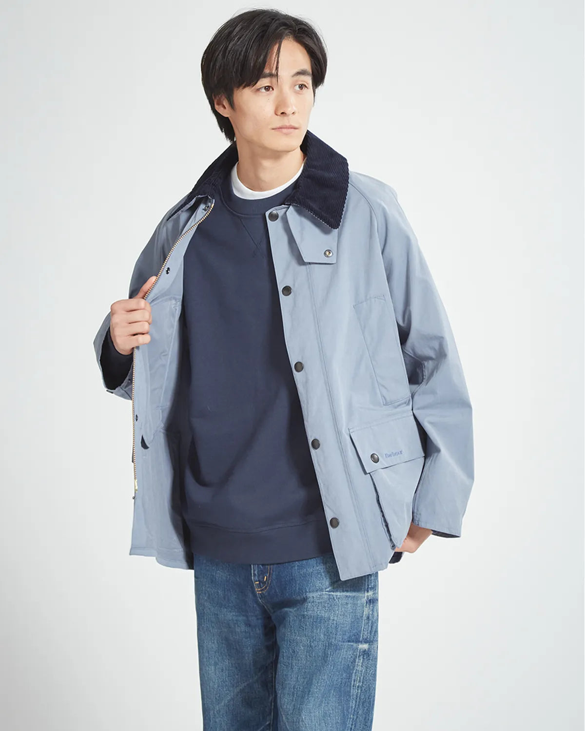 Barbour / 【BEDALE / ビデイル】ピーチスキン コットン ブルゾン (261MCA0933)