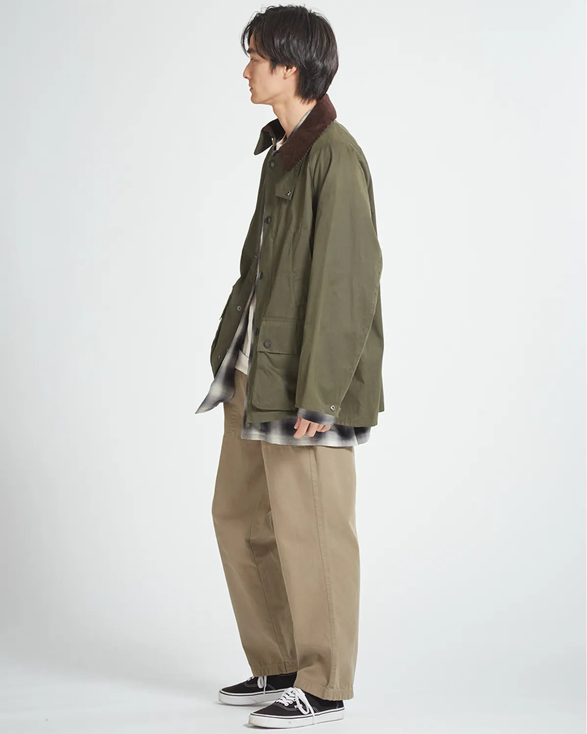 Barbour / 【BEDALE / ビデイル】ピーチスキン コットン ブルゾン (261MCA0933)