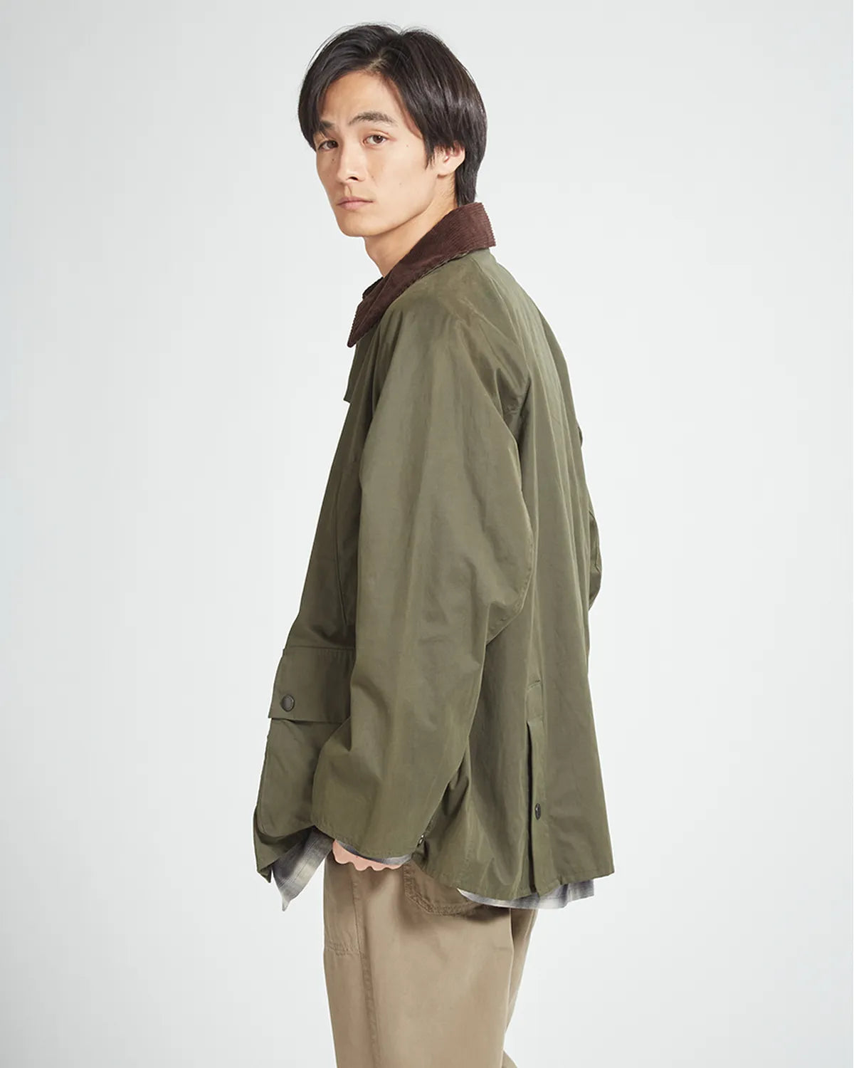 Barbour / 【BEDALE / ビデイル】ピーチスキン コットン ブルゾン (261MCA0933)