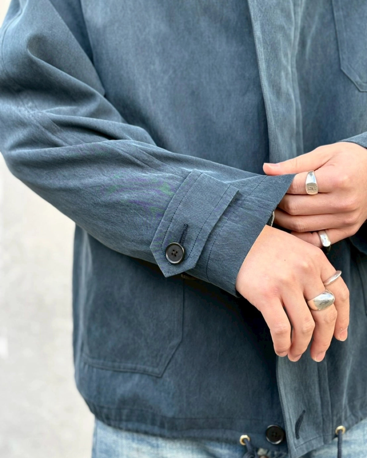 A.PRESSE / Cotton Silk Yacht Jacket (26SAP-01-32)