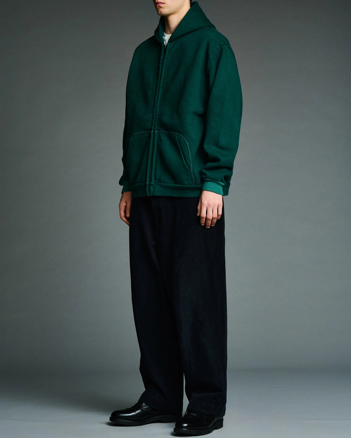 A.PRESSE / Vintage Zip Sweat Hoodie (26AAP-05-10)