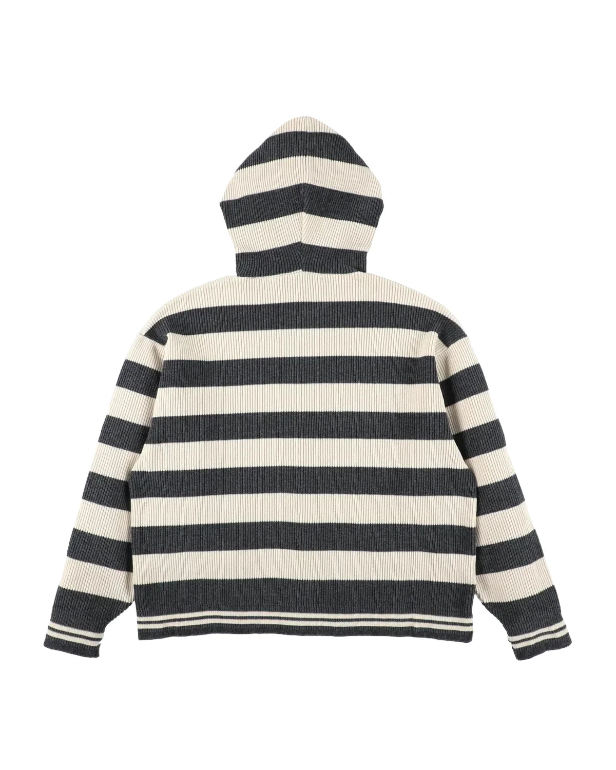 PHINGERIN / CORDY KNIT ZIP HOODIE STRIPE (PD-262-KN-092)