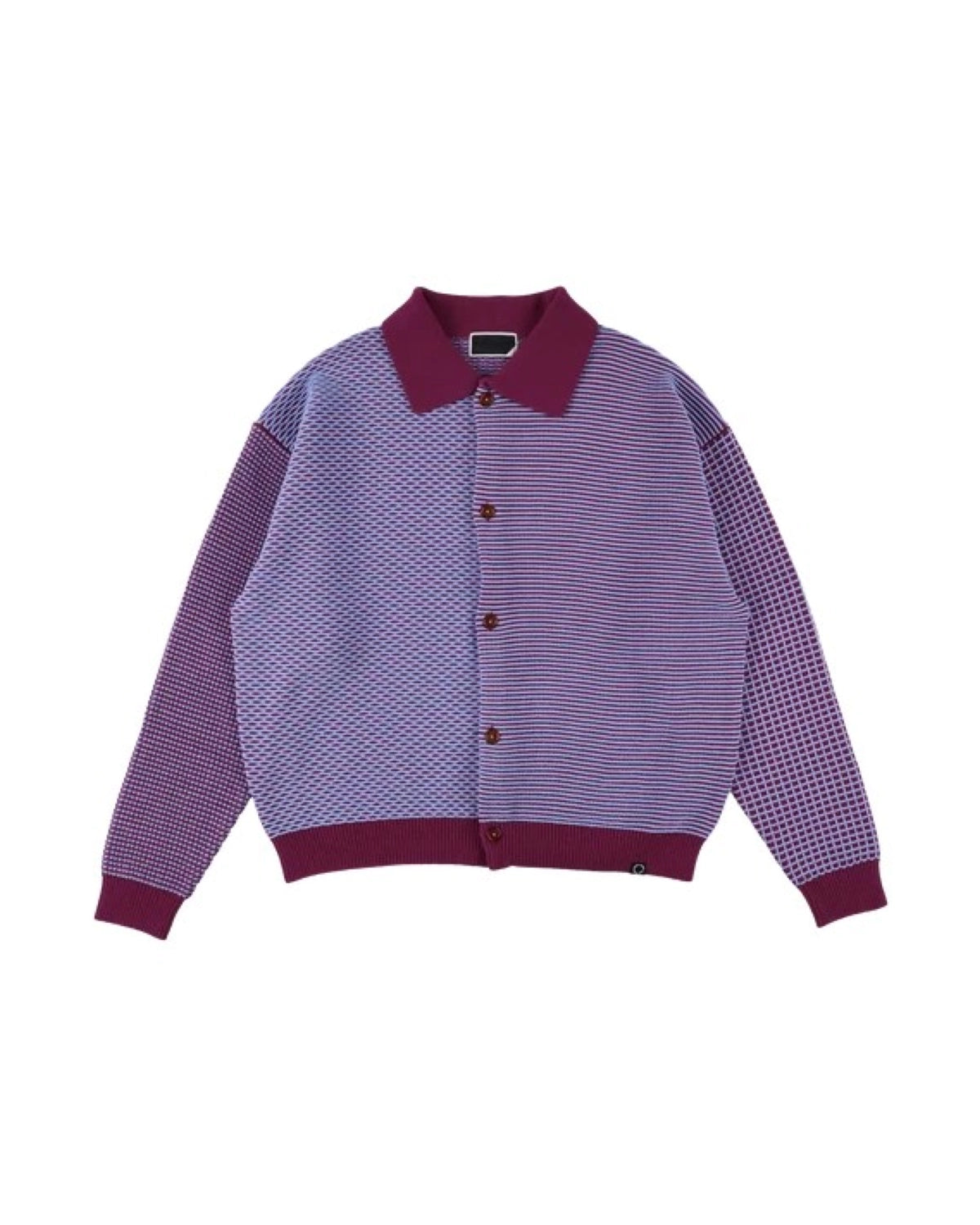 PHINGERIN の MULTI KNIT SHIRT JACKET (PD-262-KN-051)