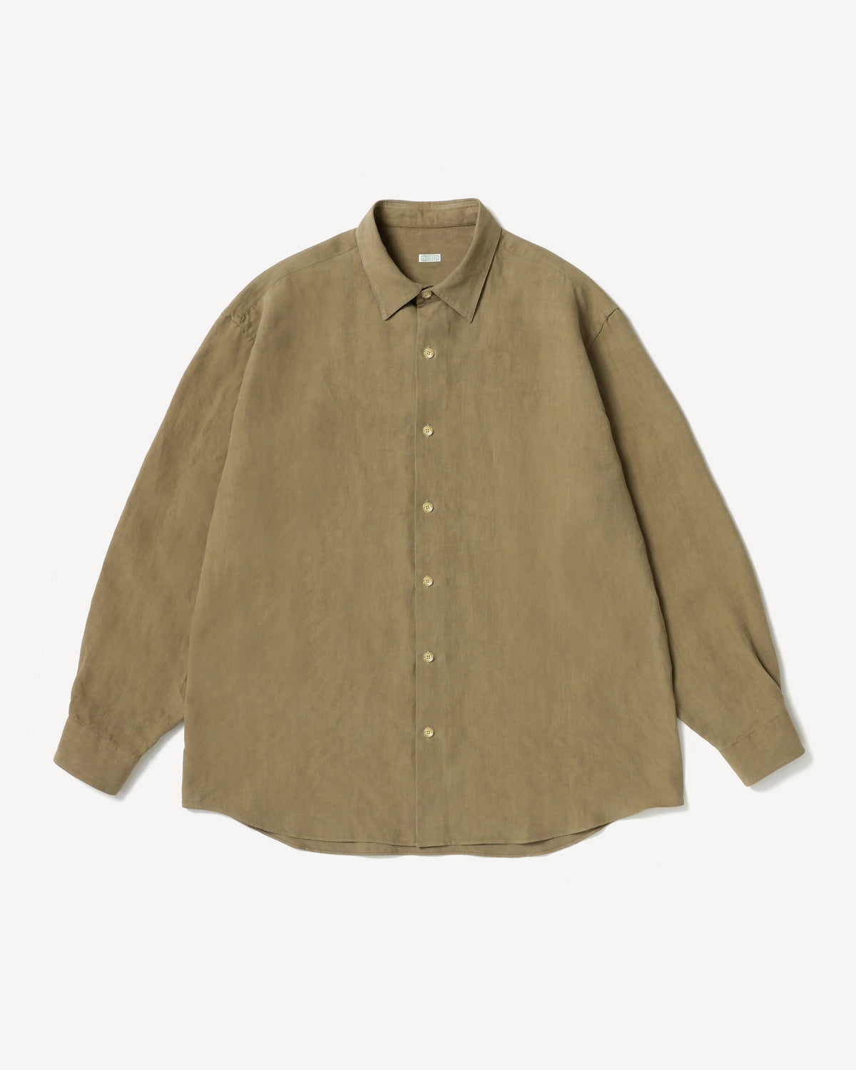 A.PRESSE / Hemp Regular Collar Shirts (26SAP-02-10)