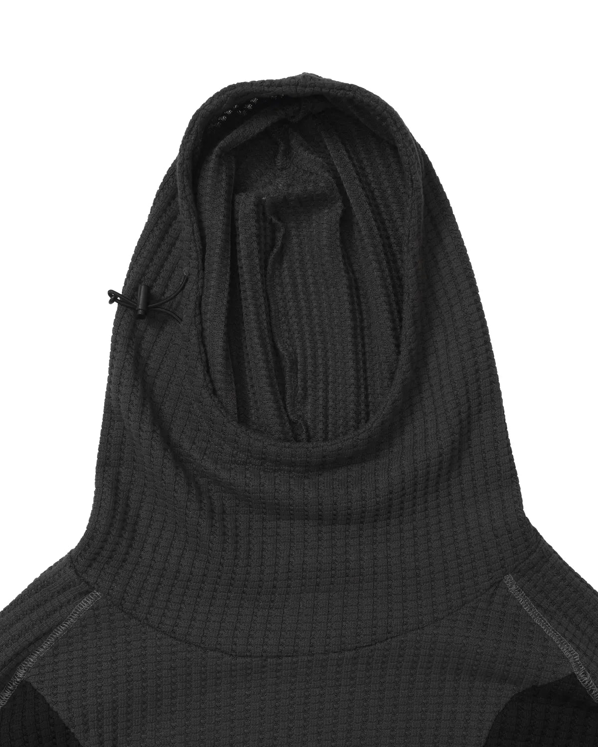 MAGIC STICK / RAVERS WAFFLE PONCHO HOODIE (26SS-MS2-014)