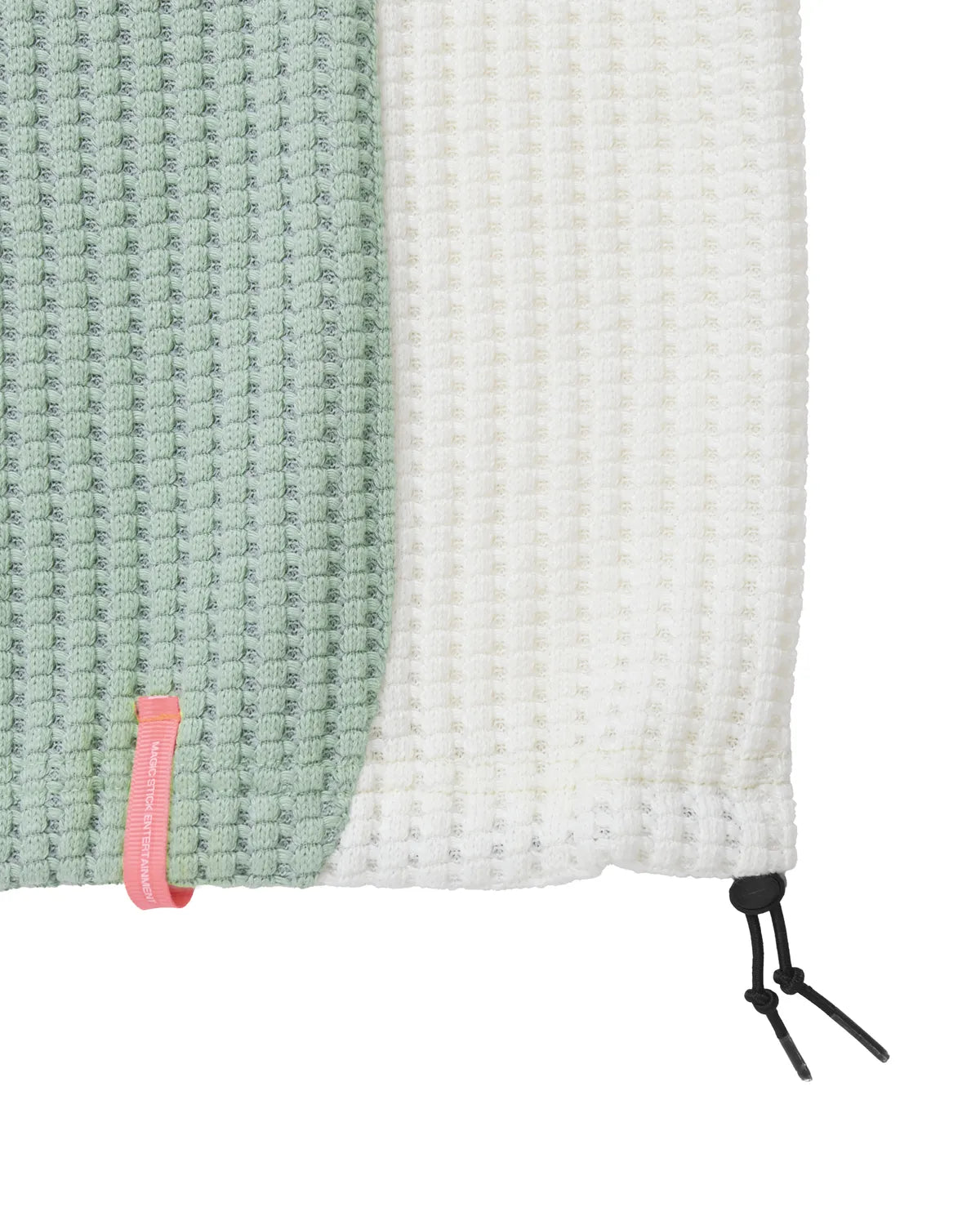 MAGIC STICK / RAVERS WAFFLE PONCHO HOODIE (26SS-MS2-014)