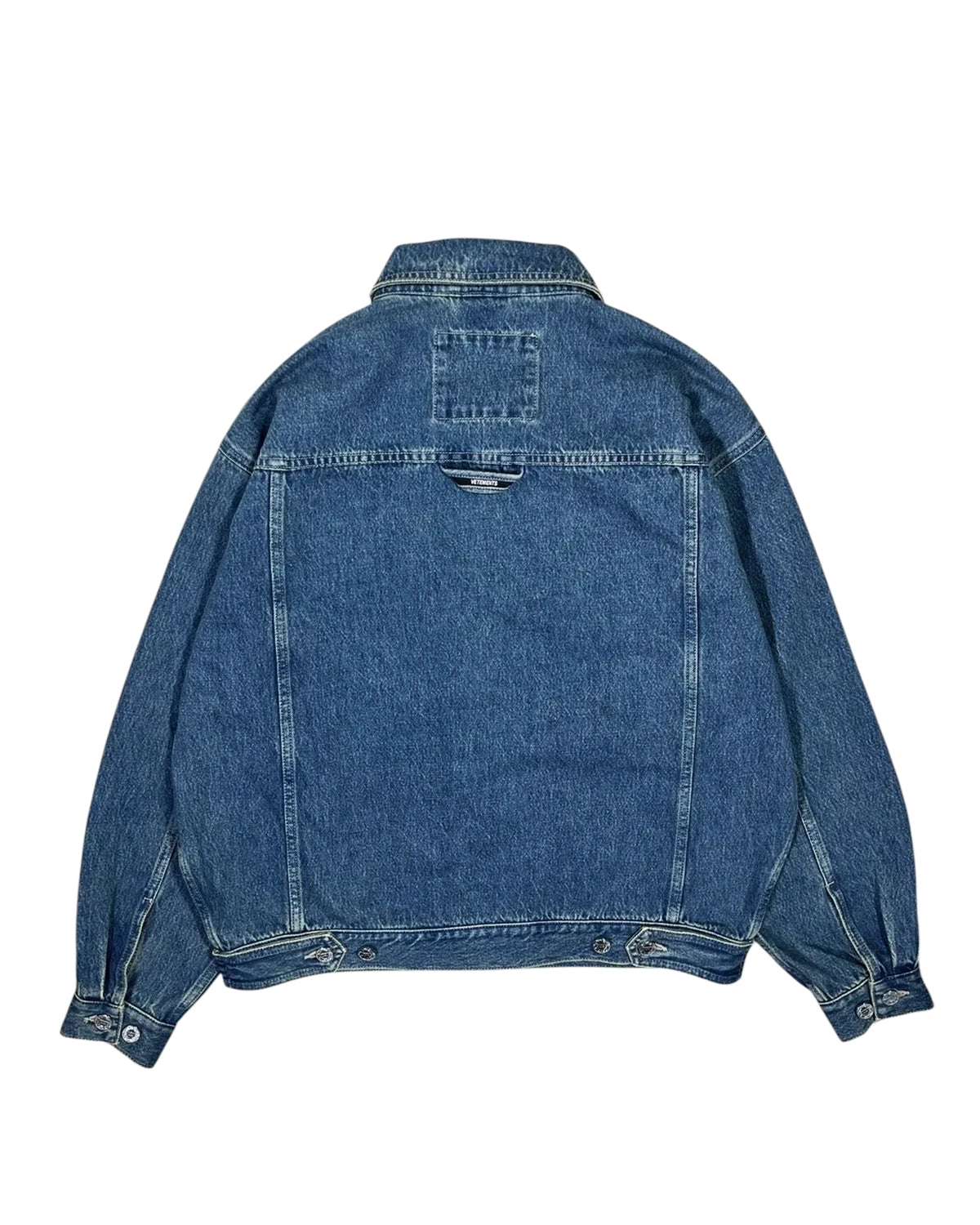 VETEMENTS / HIP-HOP DENIM JACKET (UH76DJ250VB)