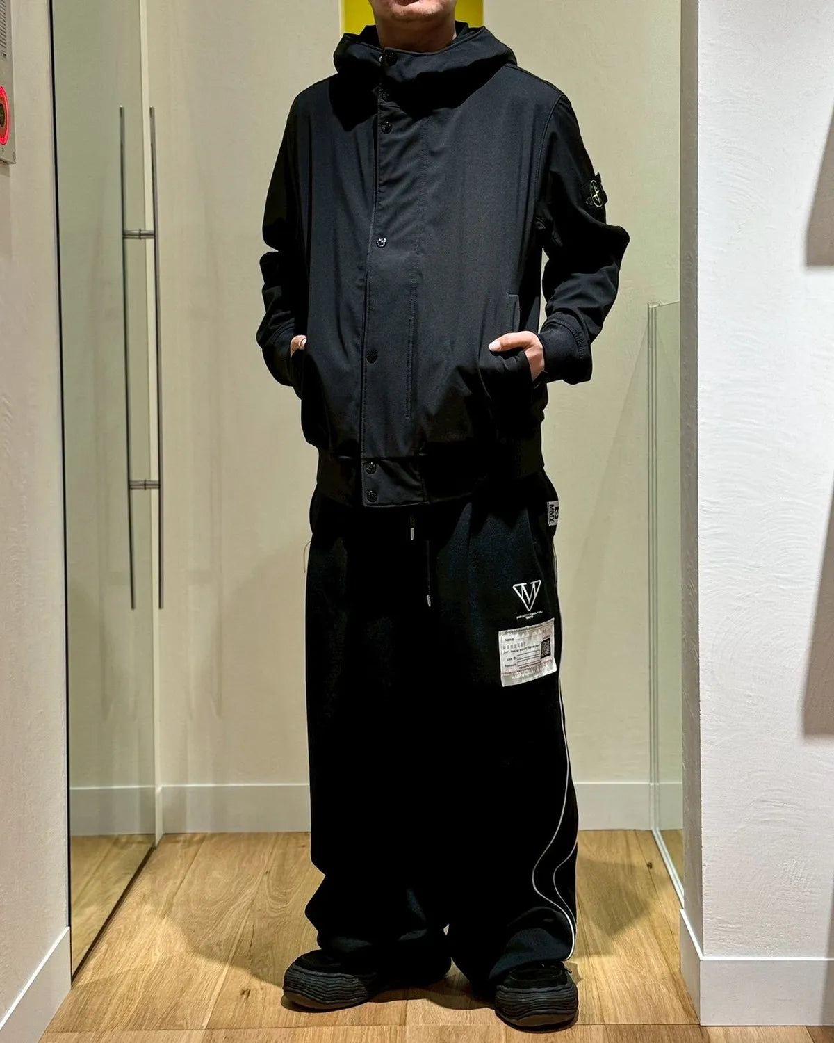 STONE ISLAND / LIGHT SOFT SHELL-R E.DYE® TECHNOLOGY IN RECYCLED POLYESTER (L1S154100118)