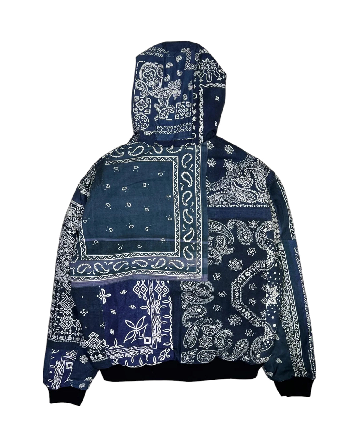 MIYAGIHIDETAKA -Rafu-  / Quilted Hoodie Jacket (MH027)